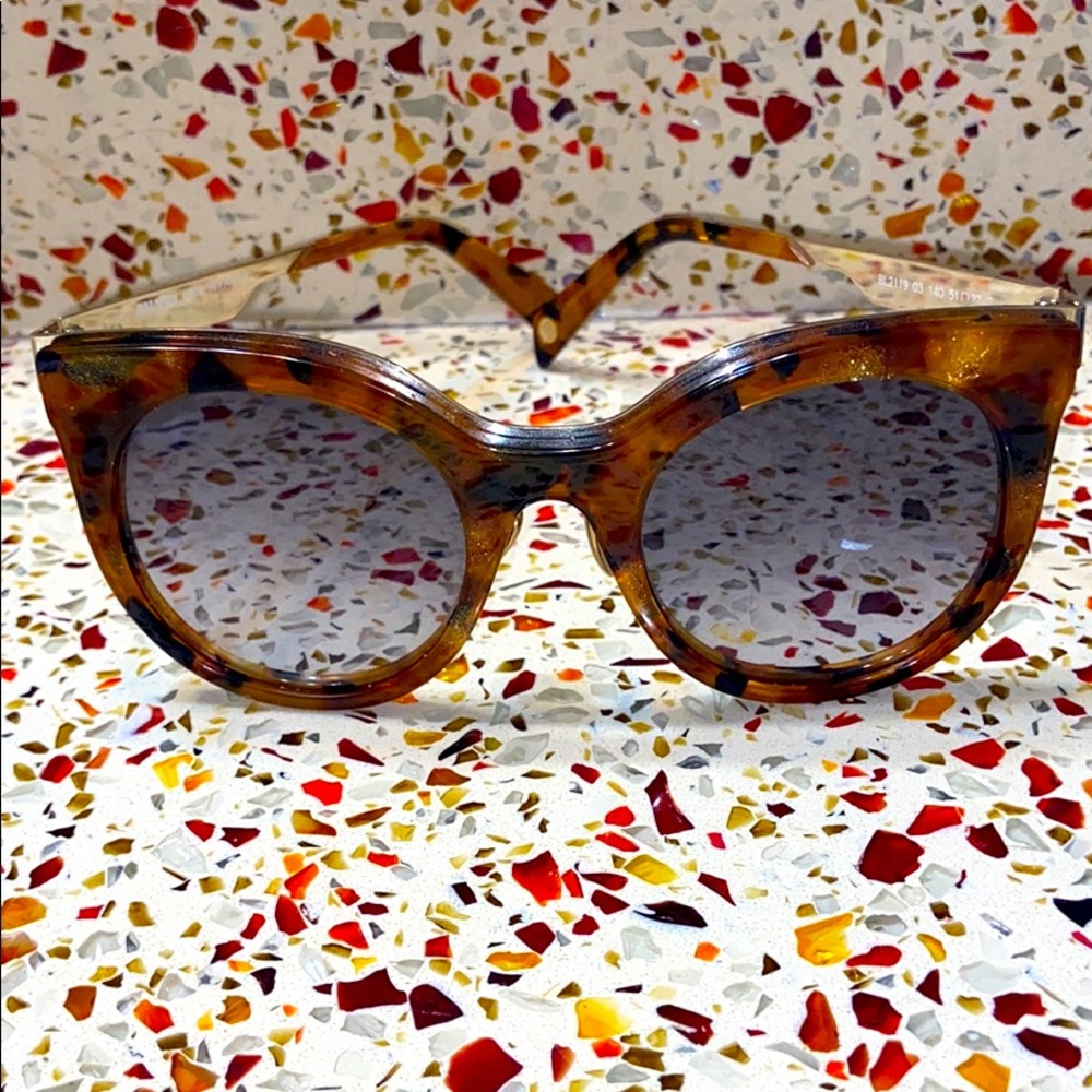 Balmain Tortoise Sunglasses